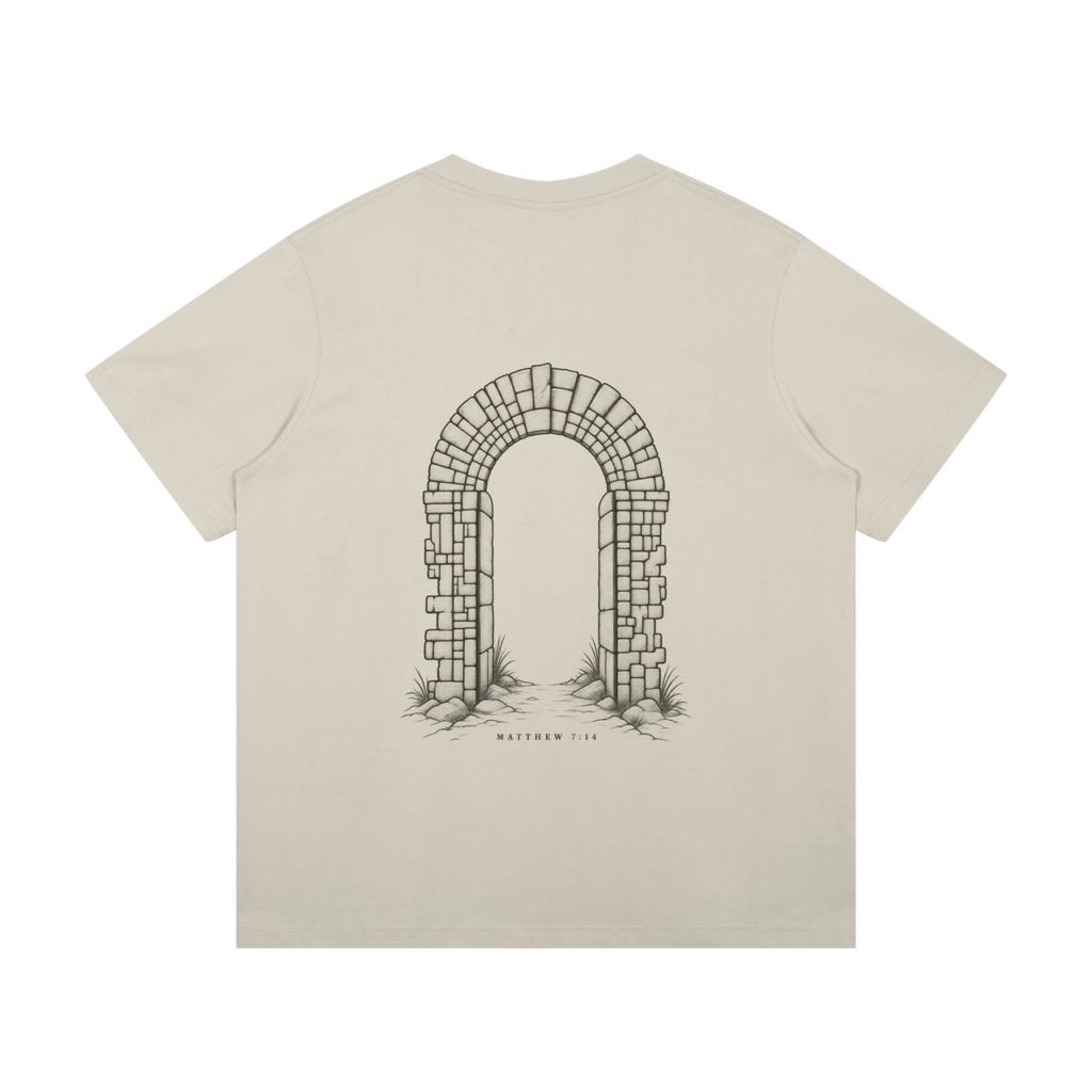 DEOVANT Narrow Gate Tee — Matthew 7:14