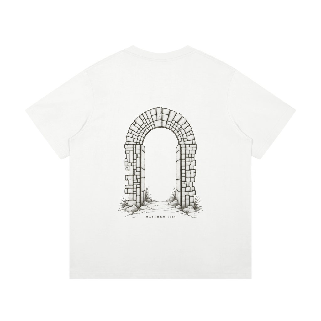 DEOVANT Narrow Gate Tee — Matthew 7:14