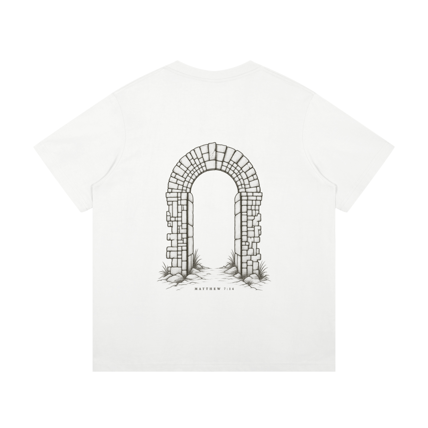 DEOVANT Narrow Gate Tee — Matthew 7:14