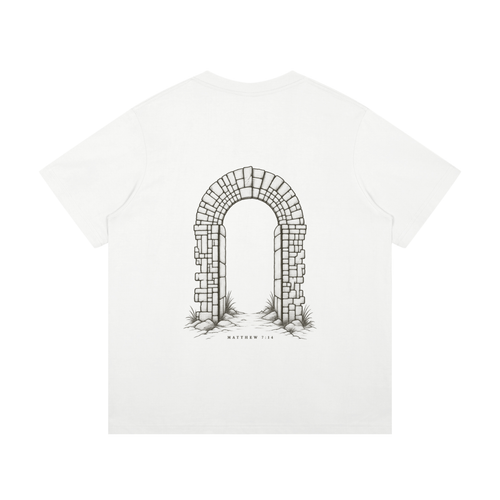 DEOVANT Narrow Gate Tee — Matthew 7:14