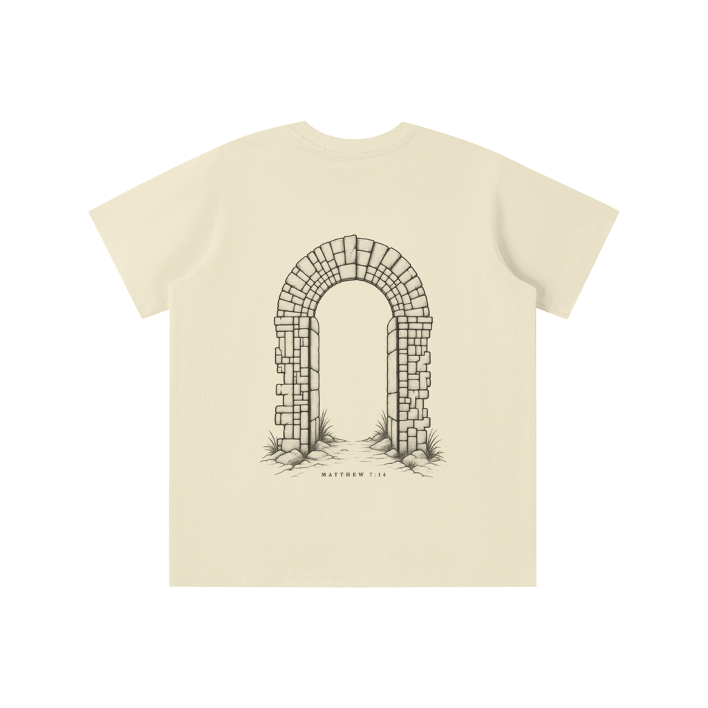 DEOVANT Narrow Gate Kid's Tee — Matthew 7:14